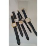 Five various modern wristwatches including Sekonda, Seiko and Swiss Hunter