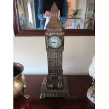 An early 20th Century mantel timepiece in the form of The Palace of Westminster "Elizabeth