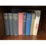 Eight hardback volumes relating to Military adventures including Winston S. Churchill, The Second