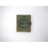 (Miniature book), 'Souvenir of Derbyshire', c.1850, 15 steel-engraved views on a single sheet