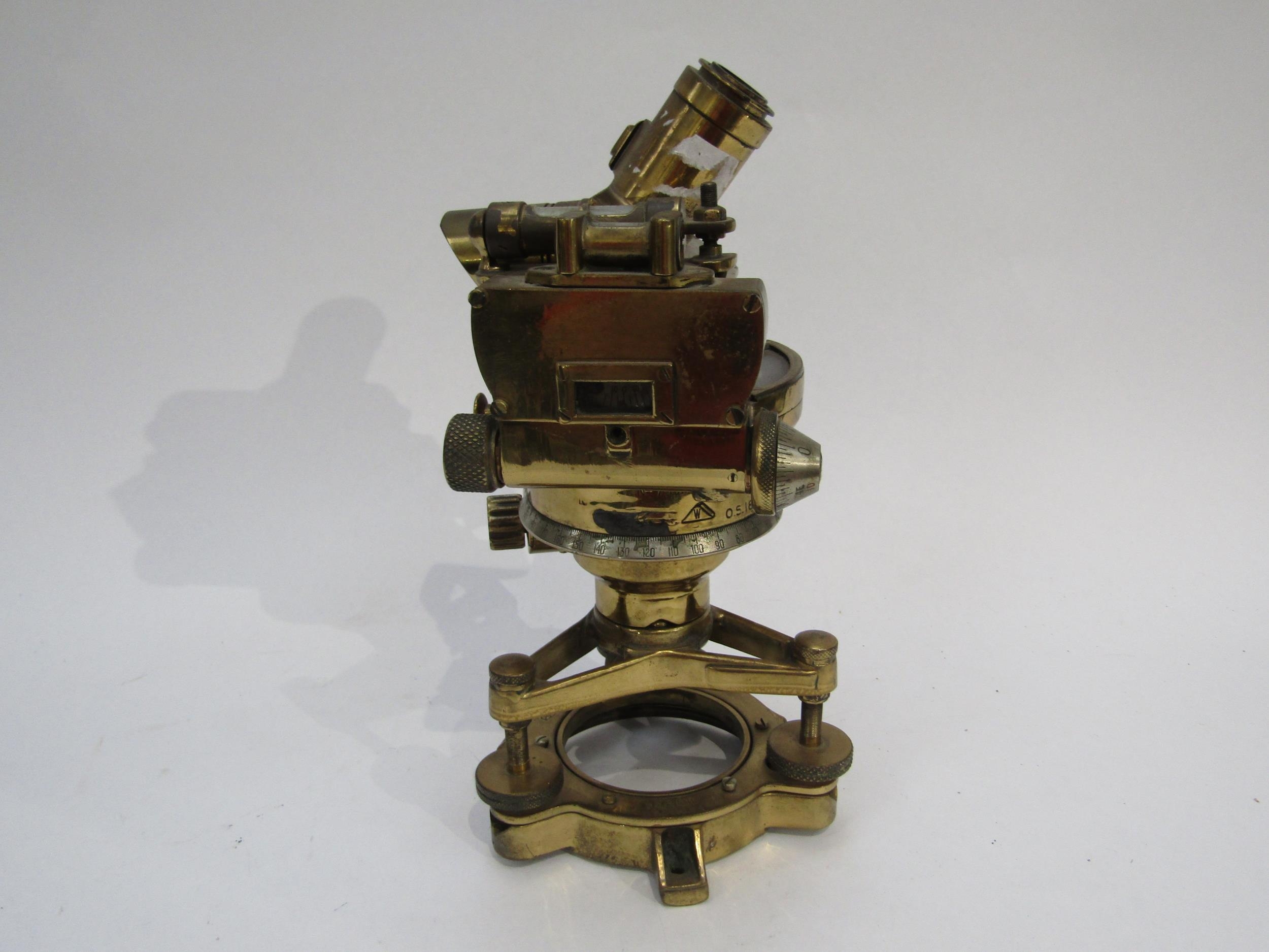 An early 19th Century Theodolite No 7 Mk IV/I dated 0.5.1817 GA, base marked P.O.C. 1311, O.5. - Image 2 of 5