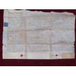 An indenture dated 1738
