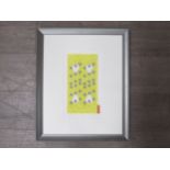 JENNIFER WEST (XX/XXI) A framed limited edition art print 'Yellow Light', signed and titled and