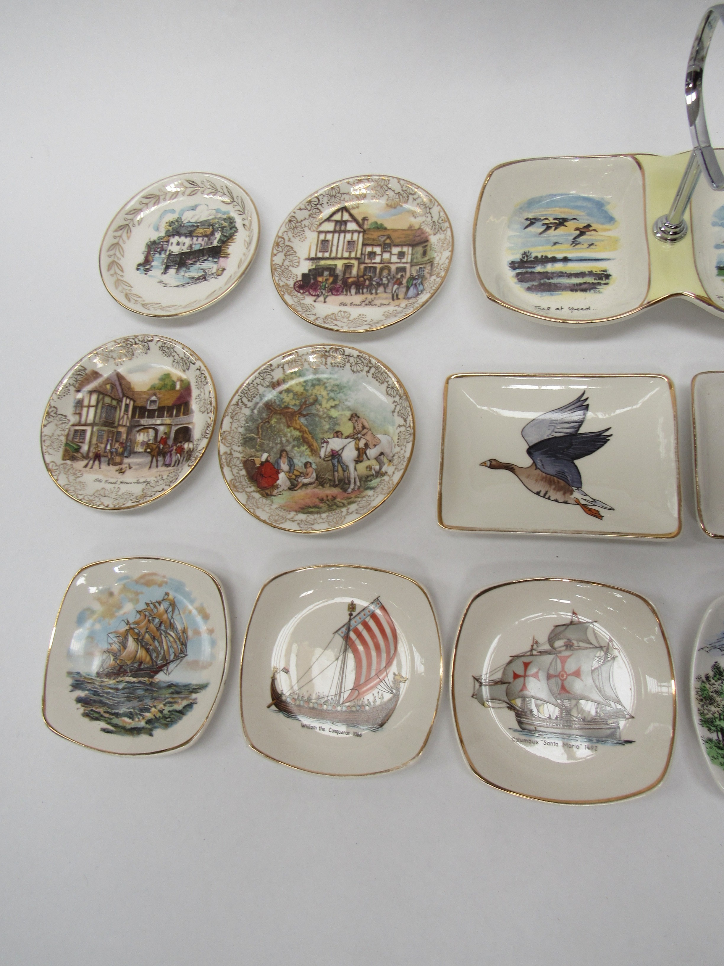 A collection of Midwinter to include two Monaco coffee cups and saucers , Peter Scott and other - Image 3 of 5