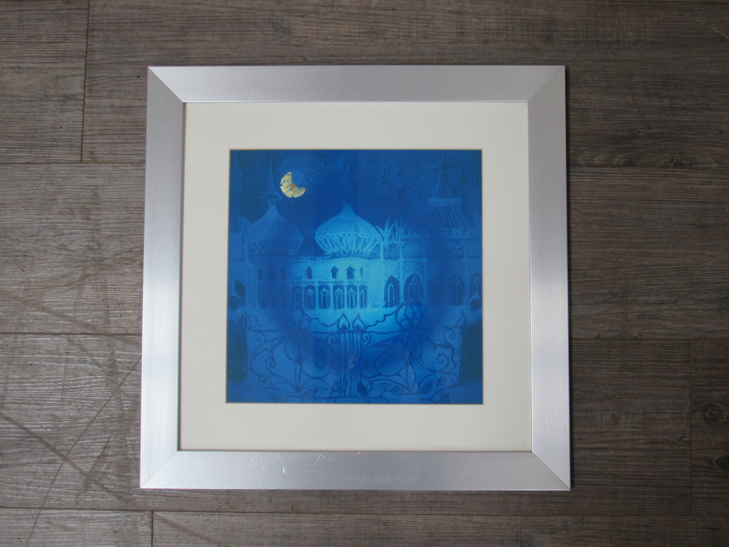 BONNY CUMMINS (XX/XXI) A signed framed art print with foil details 'Snow Palace', signed to mount