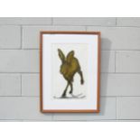 SONIA ROLLO (XX/XXI) A framed and glazed limited edition print of a Hare, signed and titled 'Hop