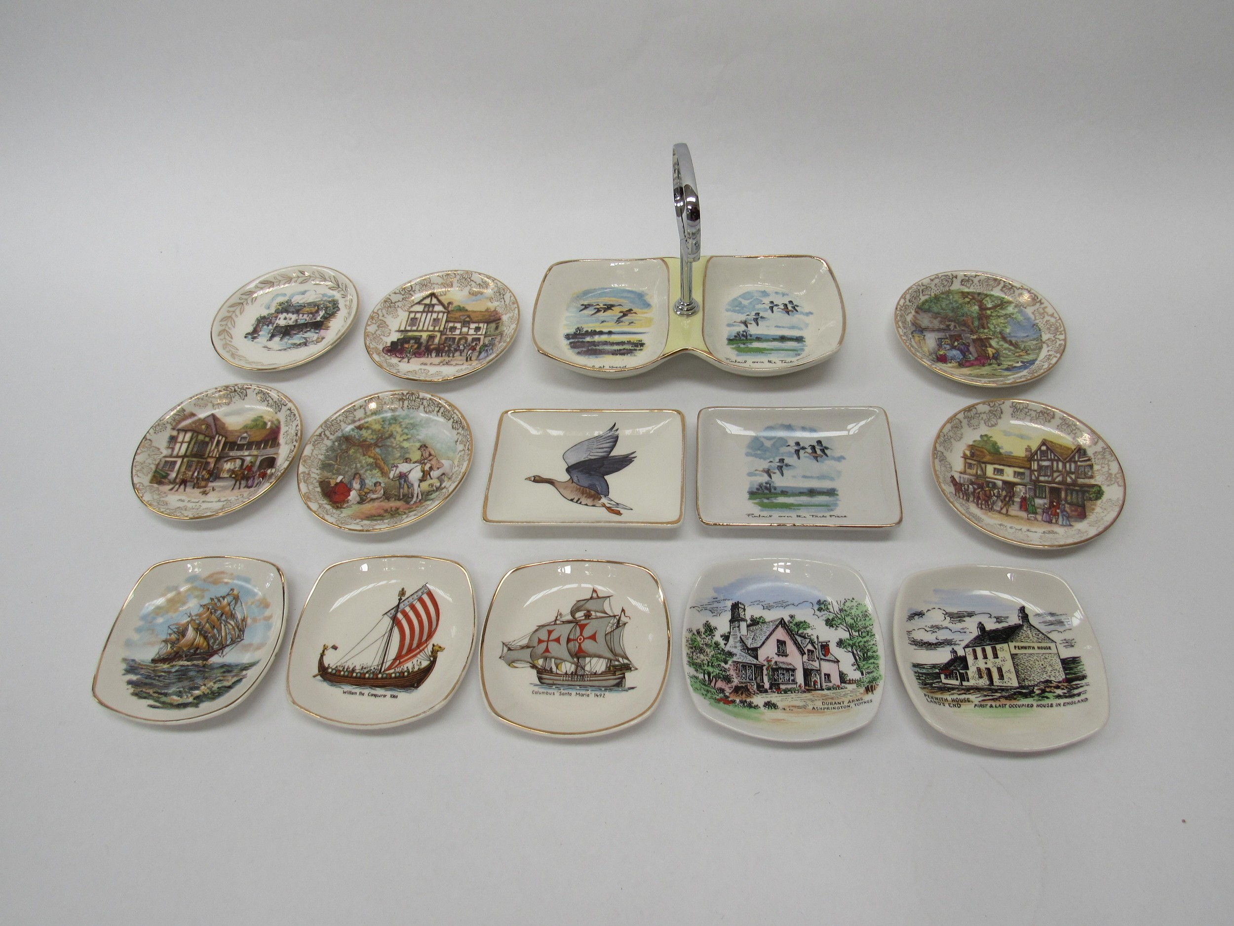 A collection of Midwinter to include two Monaco coffee cups and saucers , Peter Scott and other