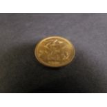 A 1967 gold sovereign