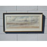 WITHDRAWN: FRANK HENRY PARTRIDGE (1849-1929): A framed and glazed watercolour Beach Scene