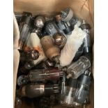 A box containing a collection of valves