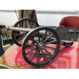 A model of a field gun, touch hole decorative only and doesn’t go through