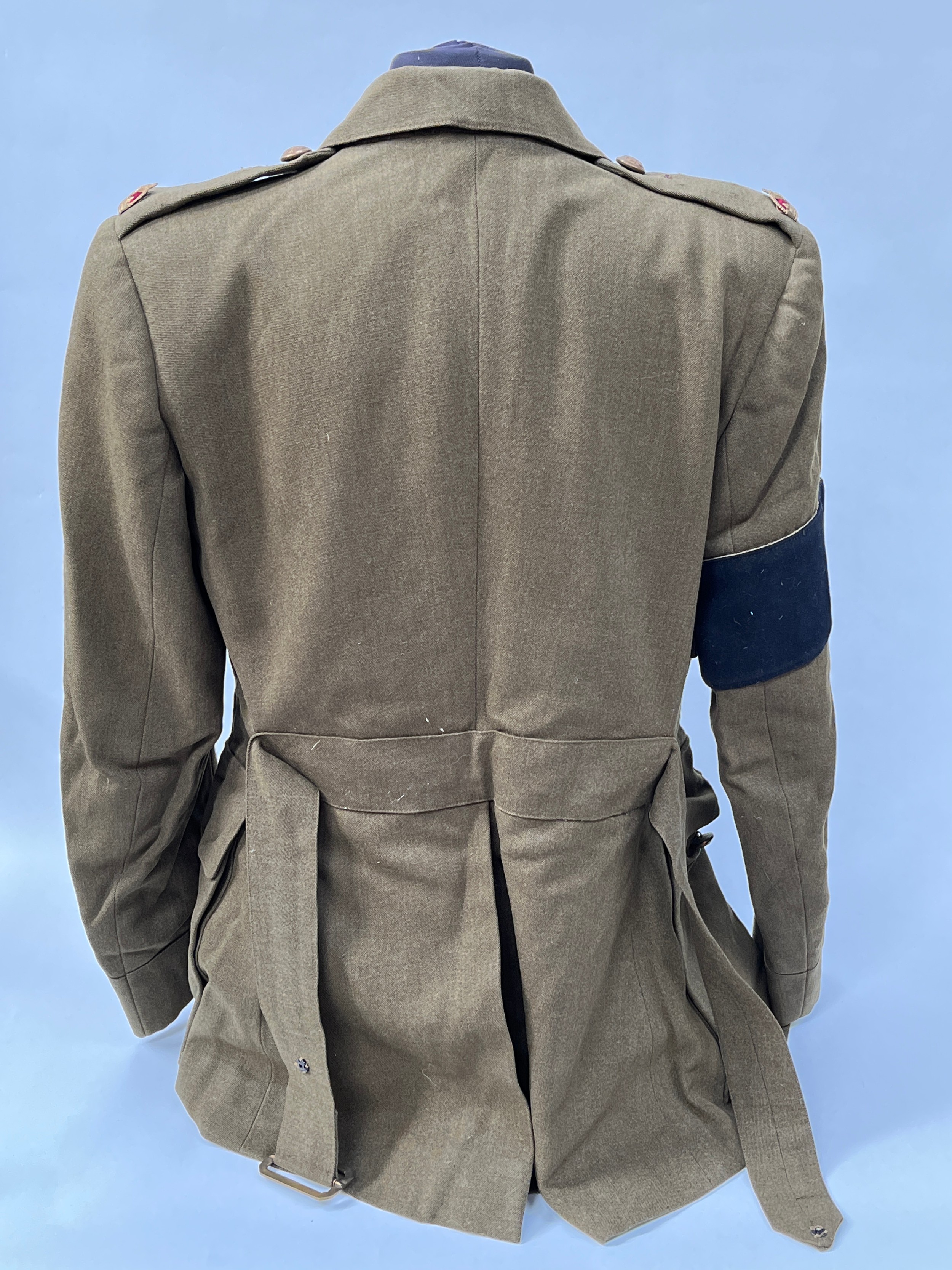 A WWII ATS uniform consisting of blouse and skirt, previously belonging to Florence Smith, who drove - Image 4 of 7