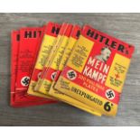 An 18-part set of Hitler's Mein Kampf in English, published by Hutchinson & Co Ltd.