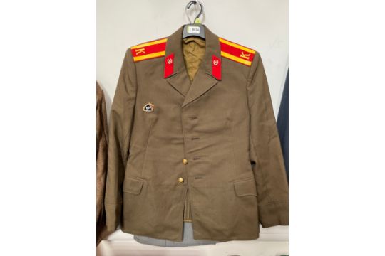 A Soviet Russian officer’s jacket together with a post war German Luftwaffe officer’s jacket (2) - Image 1 of 2