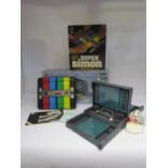 Two boxed MB electronic games; Super Simon (box a/f) and Computer Battleship