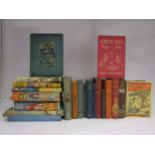 A collection of mostly early-mid 20th century childrens and illustrated books including Jean Ingelow