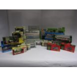 A collection of assorted boxed Eddie Stobart diecast vehicles including Vanguards, Corgi, Lledo,