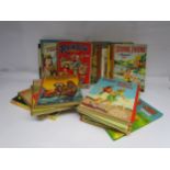 A collection of mid 20th Century childrens books and annuals