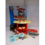 A boxed Junior Chef My 1st Kitchen playset
