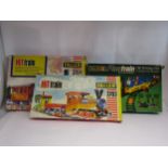 Three boxed Faller 0 gauge battery operated train sets to include Hit Train 3703, Hit Train 3704 and