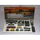 A boxed Hornby 00 gauge R759 Red Star courier electric train set, box tatty