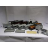 A collection of kit built gauge 1 model railway rolling stock and parts including Northern Fine