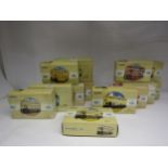 A collection of boxed Corgi Classic diecast double deck buses and coaches (13)