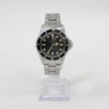 A rare Rolex Submariner diver's wristwatch, model reference 5513, serial no 997460 (manufactured