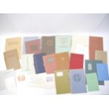 (George Sas, Marble Hill Press, Private Press), a collection of 24 booklets/items from the private