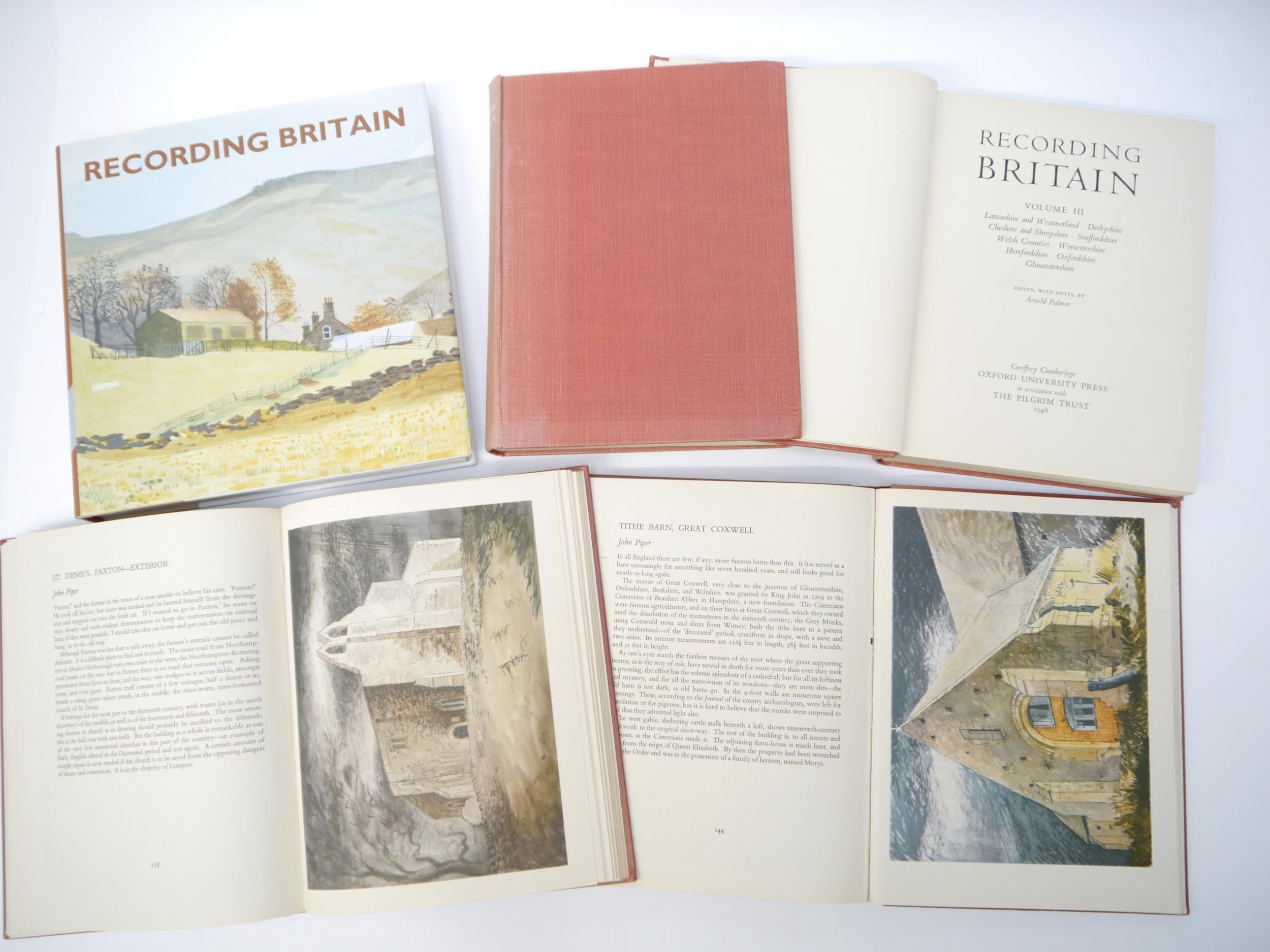 Arnold Palmer (edited): 'Recording Britain', Published by Geoffrey Cumberlege, Oxford University - Image 2 of 3