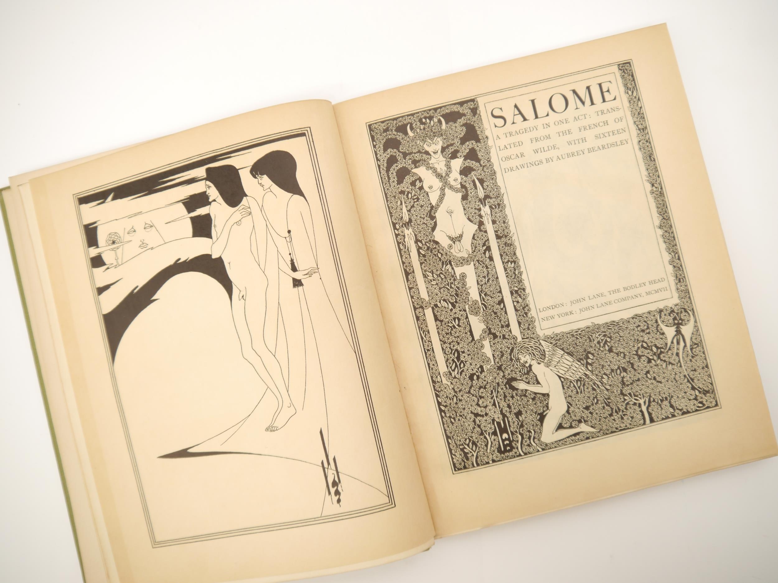 Oscar Wilde; Aubrey Beardsley (illustrator): 'Salome: A Tragedy in One Act: Translated from the - Image 2 of 3