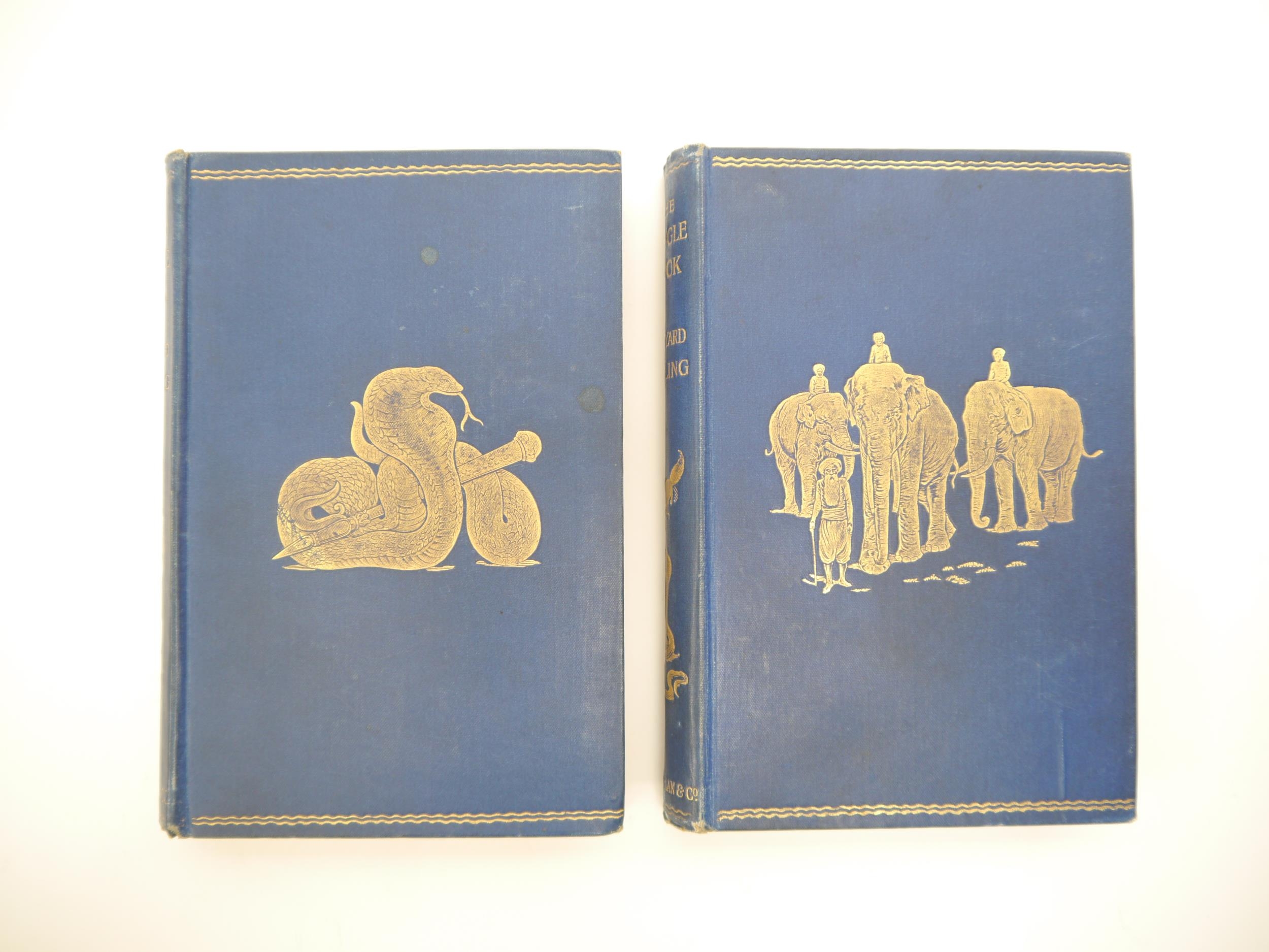 Rudyard Kipling: 'The Jungle Book; The Second Jungle Book', London, Macmillan, 1899 reprint, 2
