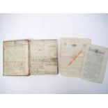 (Cookery), a circa early 19th Century manuscript receipt book, paper watermarked 1807, ownership