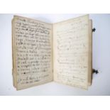 (Cookery, Medicine), a circa 18th Century manuscript receipt book, 120+ pages of manuscript