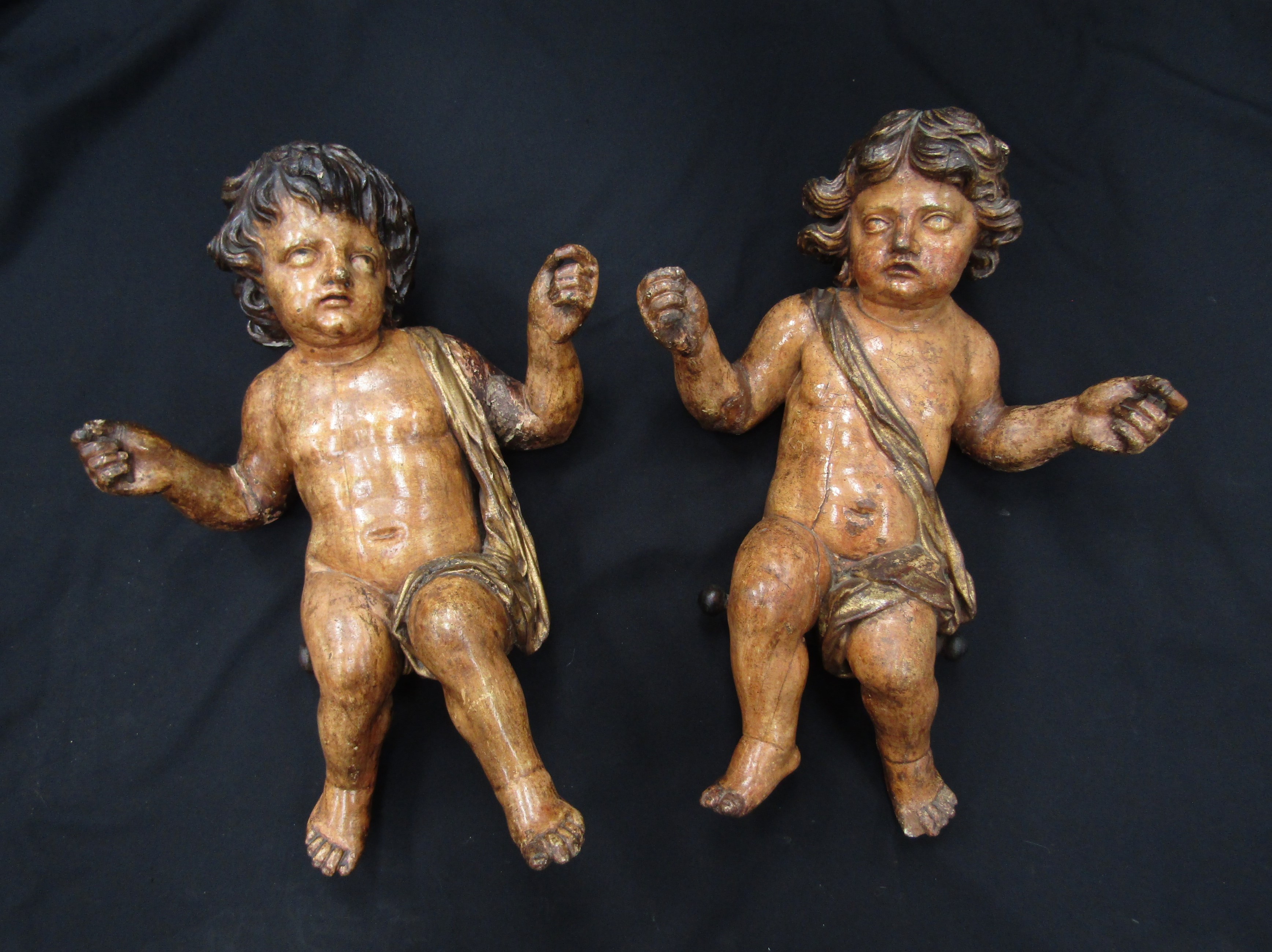 A pair of 17th Century putti, purchased in Brittany France - Image 26 of 26