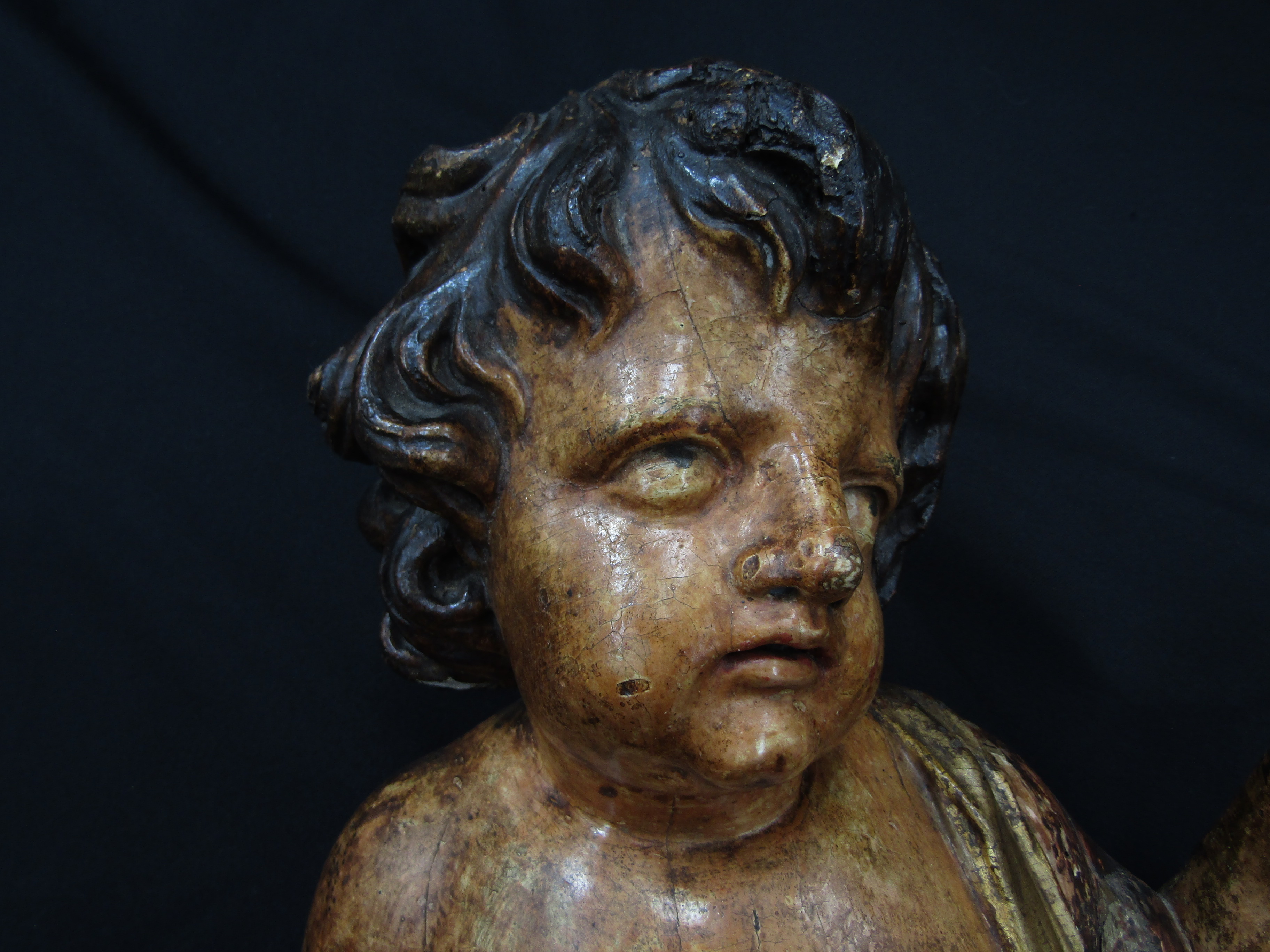A pair of 17th Century putti, purchased in Brittany France - Image 2 of 26
