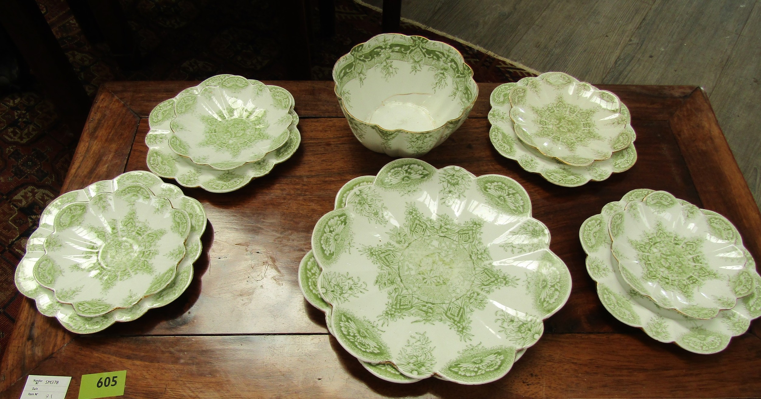 A small selection of Foley china teawares, plates, cups, saucers - Image 5 of 5