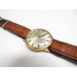 A 1969 Omega Geneve 18k gold cased wristwatch, 28816334.