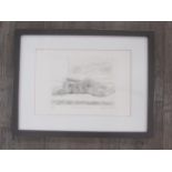 ROSE HILTON (1931-2019) A framed limited edition etching, "Sleeping figure", hand signed and