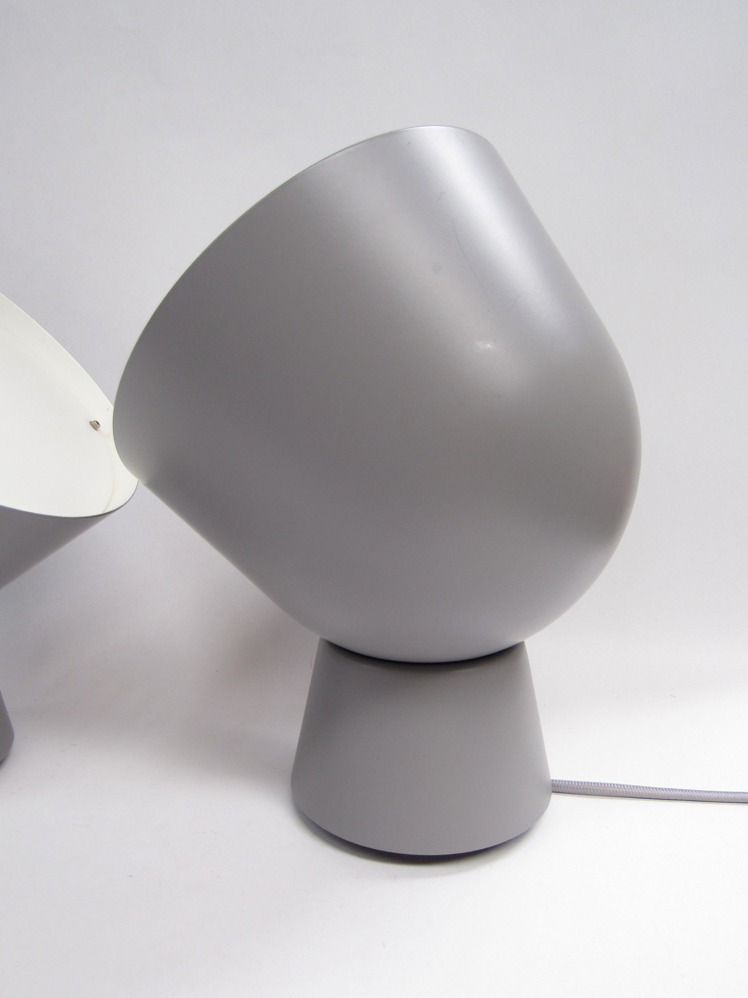A pair of multi-functional wall/floor/desk lights designed by Ola Wihlborg. 31cm high - Image 2 of 3