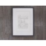 BRYAN PEARCE (1929-2006) A framed limited edition etching, "Harbour", hand signed and numbered 20