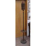 Circa 1920's A.F. Berry SunRay floor lamp/heater manufactured by Sunray Tricity, London with label