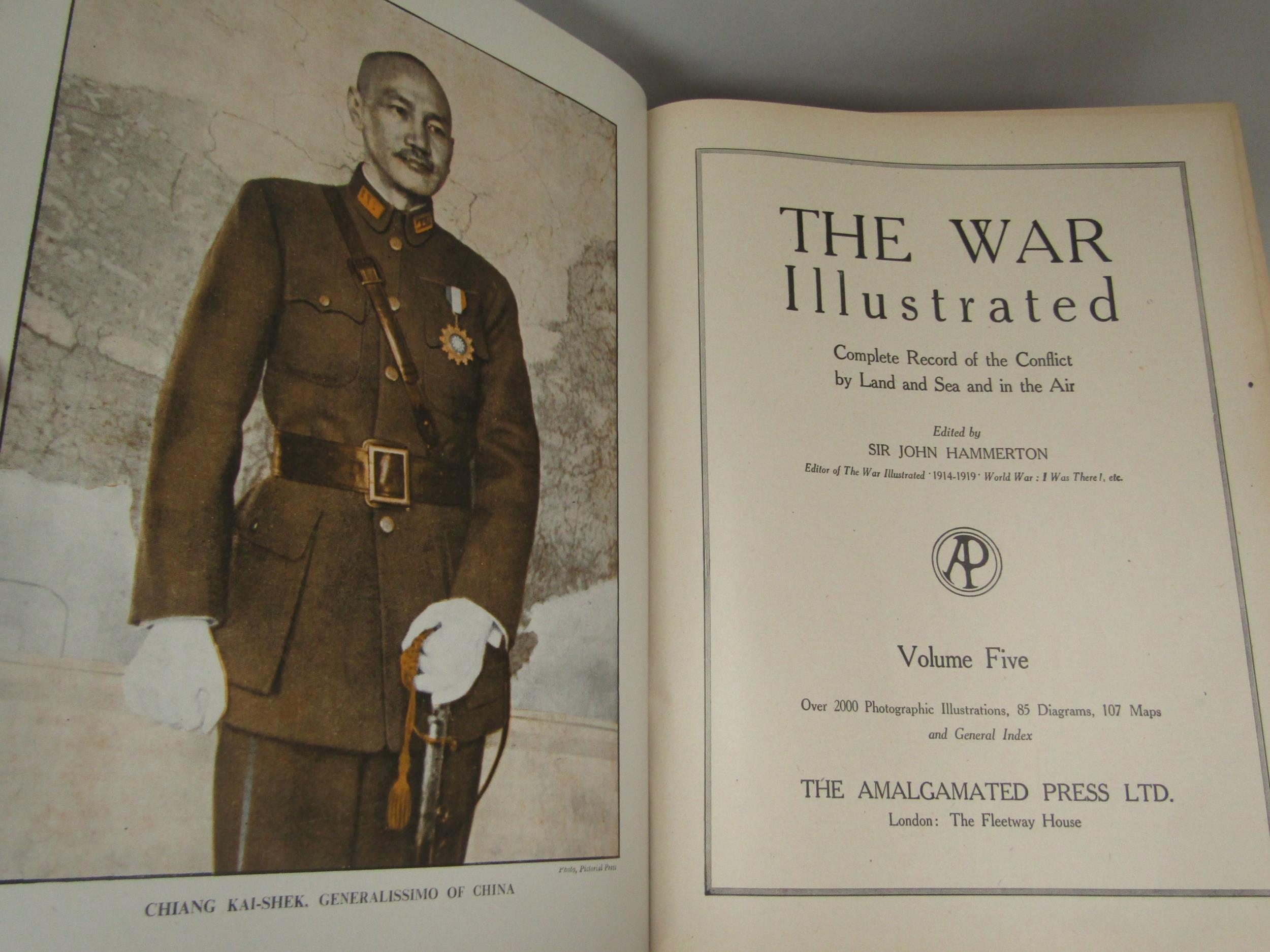 The War Illustrated, Hammerton bound volumes 1, 2, 3, 5, 6, 7, 8, 9, 10 (9) - Image 3 of 3