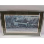 A framed and glazed limited edition print of the "Duchess of Atholl" by J.E Wigston, signed bottom