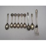 A quantity of EPNS and plated cutlery including BR Staff Association ER