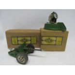 Two boxed Astra military models to include Anti-Tank Gun and Search-Light (2)