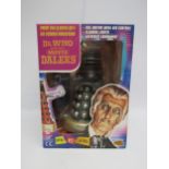 A boxed Dr Who And The Daleks Movie Infra Red Control Dalek by Product Enterprise Limited