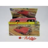 A boxed diecast Dinky Toys 100 Thunderbirds Lady Penelope's Fab1 with seven harpoons, rocket, Lady