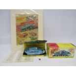 A boxed diecast Dinky Toys 104 Captain Scarlet Spectrum Pursuit Vehicle with intact aerials, plastic