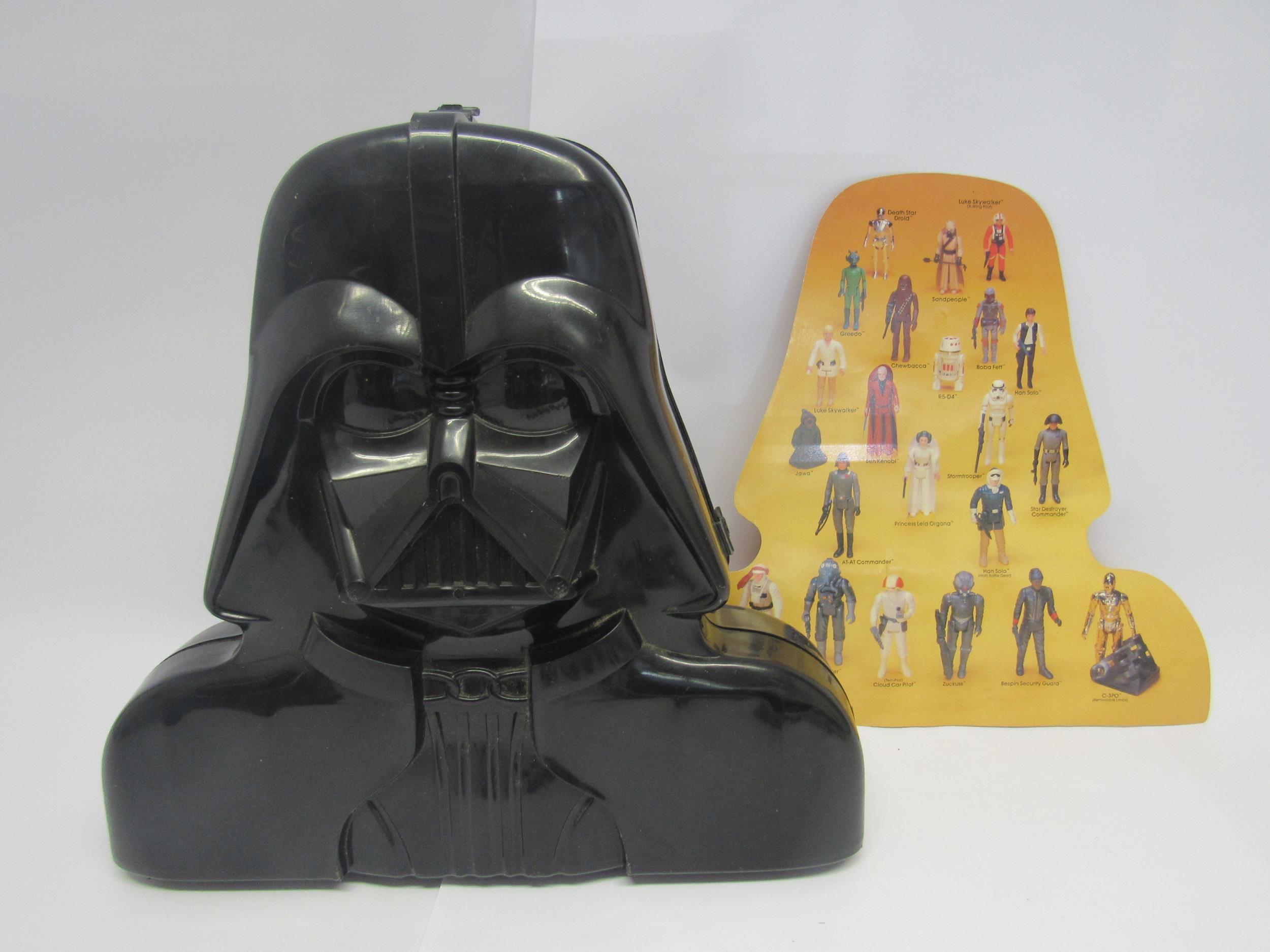 A Kenner Star Wars Darth Vader collectors carry case containing a collection of nineteen original - Image 2 of 11